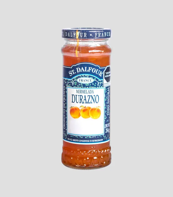 Botella de Mermelada de Durazno, 284 g
