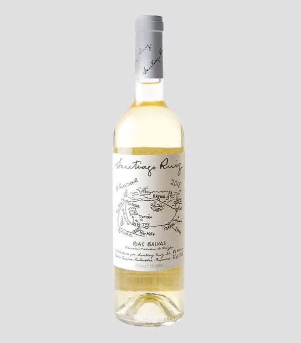 Botella de Vino Blanco Ensamble, España, 750 ml