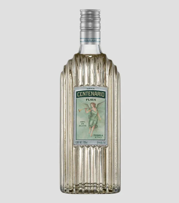 Botella de Tequila Blanco Gran Centenario Plata, 700 ml