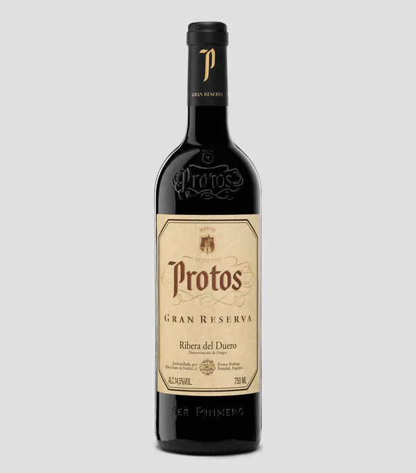 Botella de Vino Tinto Tempranillo, 750 ml