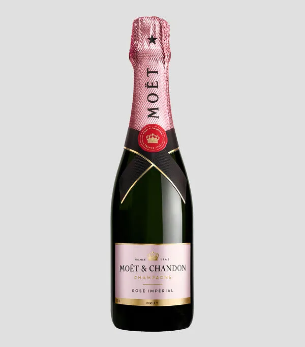 Botella de Champagne Impérial Rosé, 375 ml