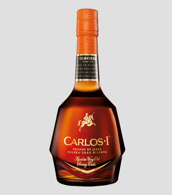 Botella de Brandy Carlos I, 700 ml