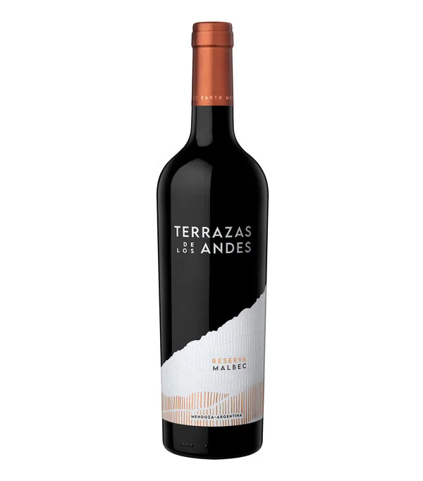 Botella de Vino Tinto Terrazas De Los Andes Reserva Malbec 750 ml