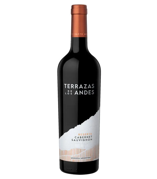Botella de Vino Tinto Terrazas De Los Andes Reserva Cabernet Sauvignon 750 ml