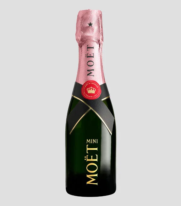 Botella de Champagne Moët & Chandon Rosé Impérial 200 ml