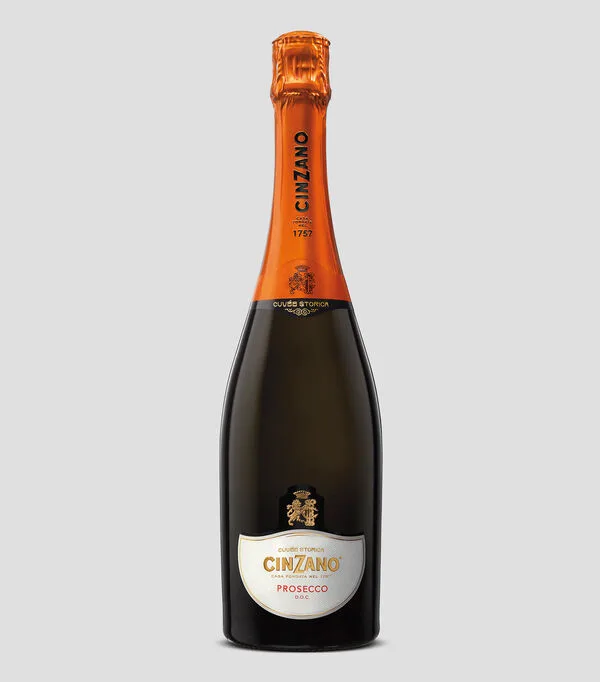 Botella de Vino Espumoso Prosecco, 750 ml