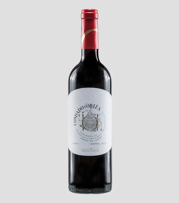 Botella de Vino Tinto Tempranillo, 750 ml