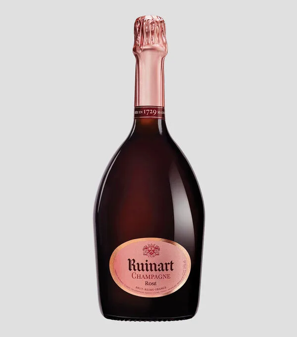 Botella de Champagne Ruinart Brut Rose, 750 ml