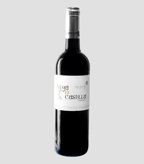 Botella de Vino Tinto Tempranillo, 750 ml