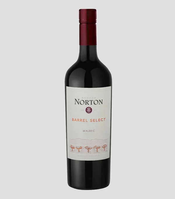 Botella de Vino Tinto Malbec, 750 ml