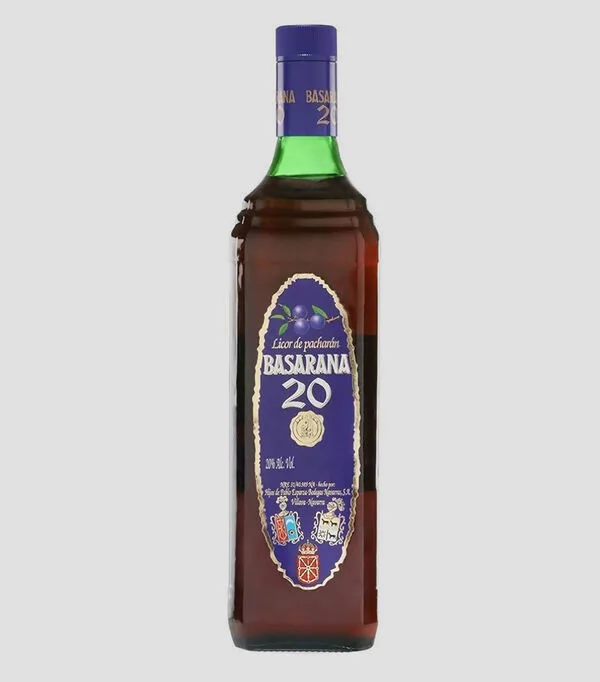 Botella de Licor de Pacharán Basarana 20, 1 L
