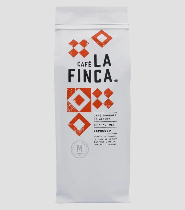 Botella de Cafe de Altura La Finca de Molido Espresso, 340 g