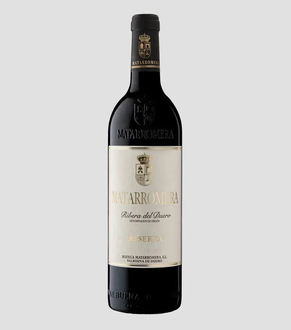 Botella de Vino Tinto Matarromera Reserva, 750 ml