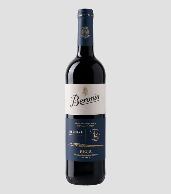 Botella de Vino Tinto Tempranillo Reserva, 750 ml