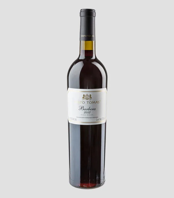 Botella de Vino Tinto Barbera, 750 ml