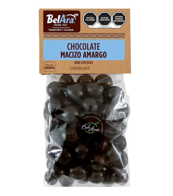 Botella de Chocolate Amargo Macizo, 250 g