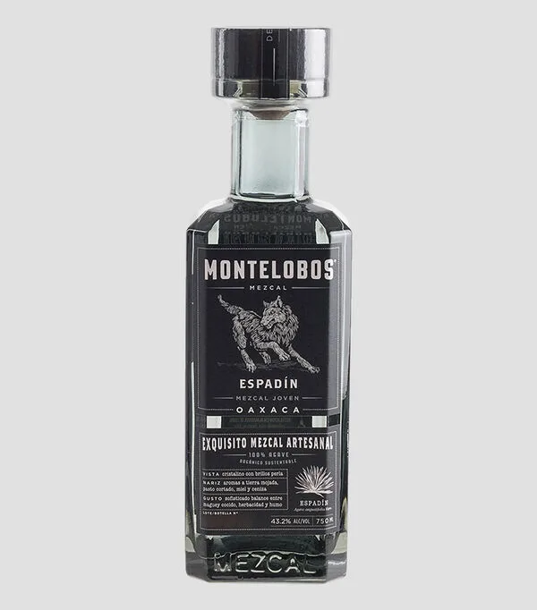 Botella de Mezcal Montelobos, 750 ml
