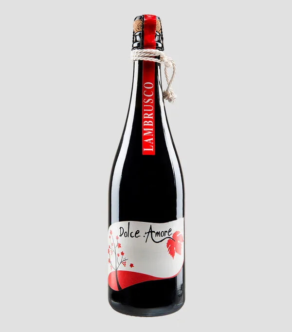 Botella de Lambrusco, 750 ml