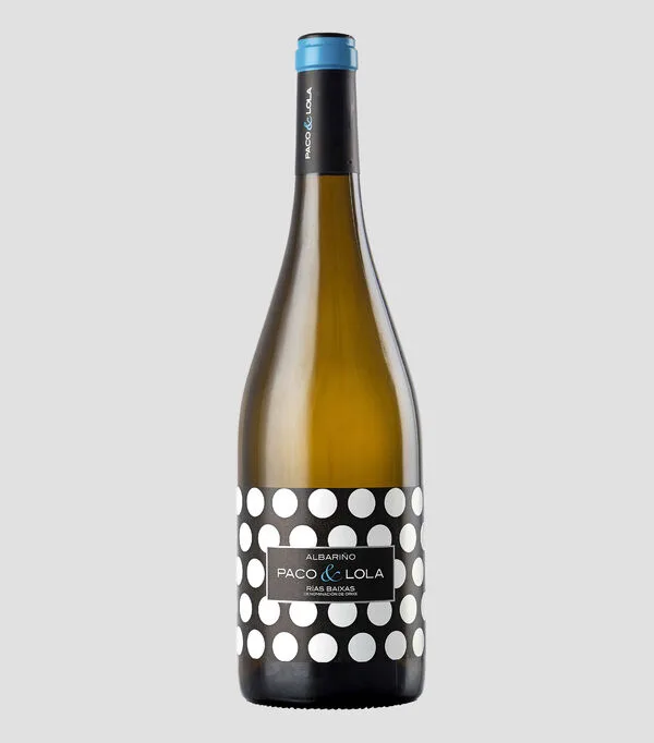 Botella de Vino Blanco Albariño, 750 ml