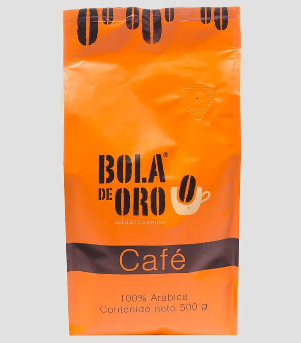 Botella de Café Clásico Bola de Oro, 500 gr