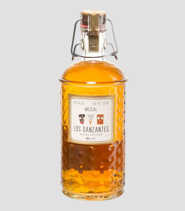 Botella de Mezcal Los Danzantes Añejo, 750 ml