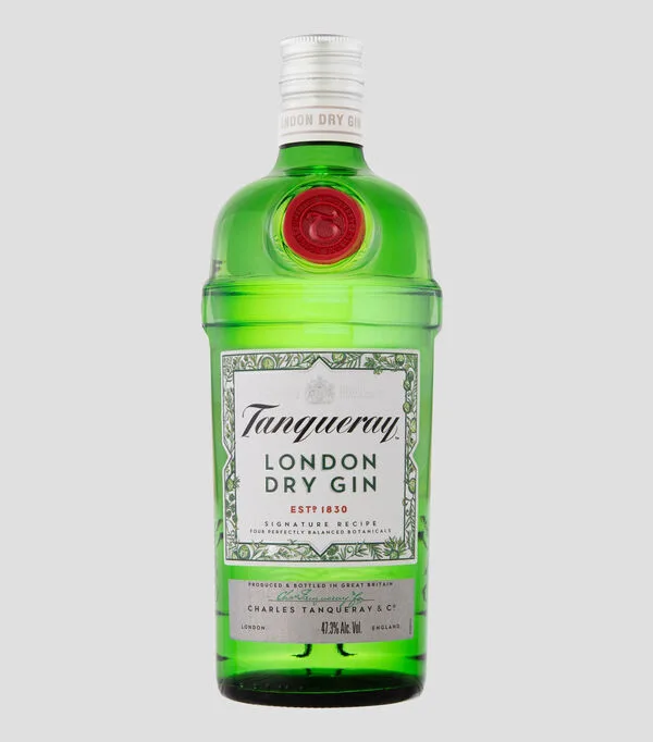 Botella de Ginebra Tanqueray London Dry Herbal, 750 ml
