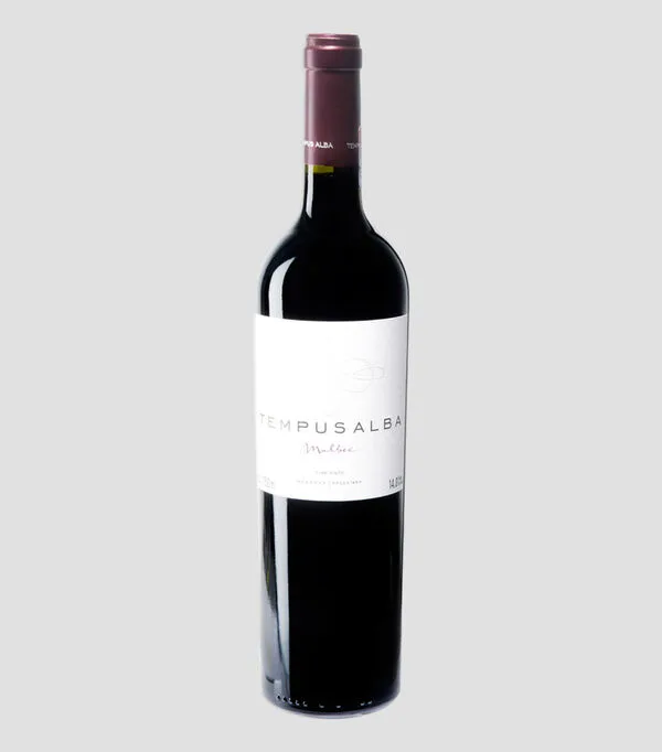 Botella de Vino Tinto Malbec, 750 ml