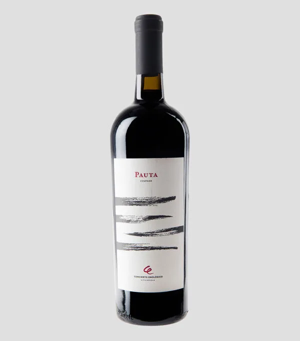 Botella de Vino Tinto Cabernet Sauvignon, Pauta Coupage, 750 ml
