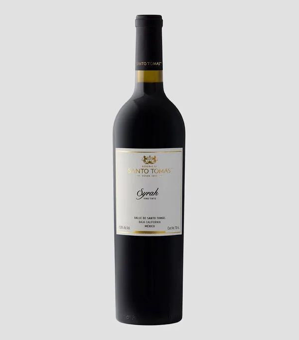 Botella de Vino Tinto Syrah, 750 ml