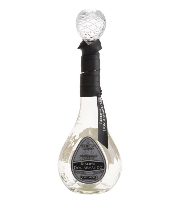 Botella de Tequila Extra Añejo Cristalino, 750 ml