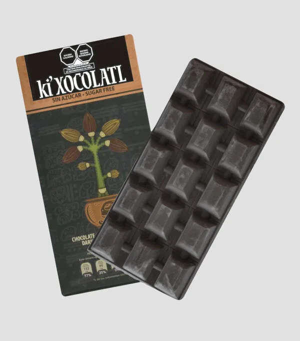 Botella de Dark Chocolate Semi-Amargo, 80 g