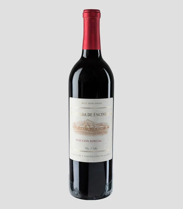 Botella de Vino Tinto Ensamble Hacienda de Encinillas, México, 750 ml