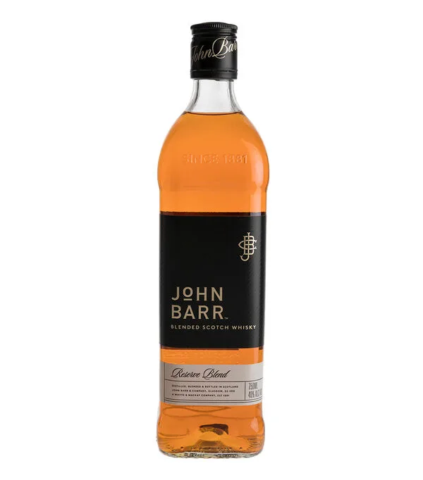 Botella de Whisky John Barr Reserve, 750 ml