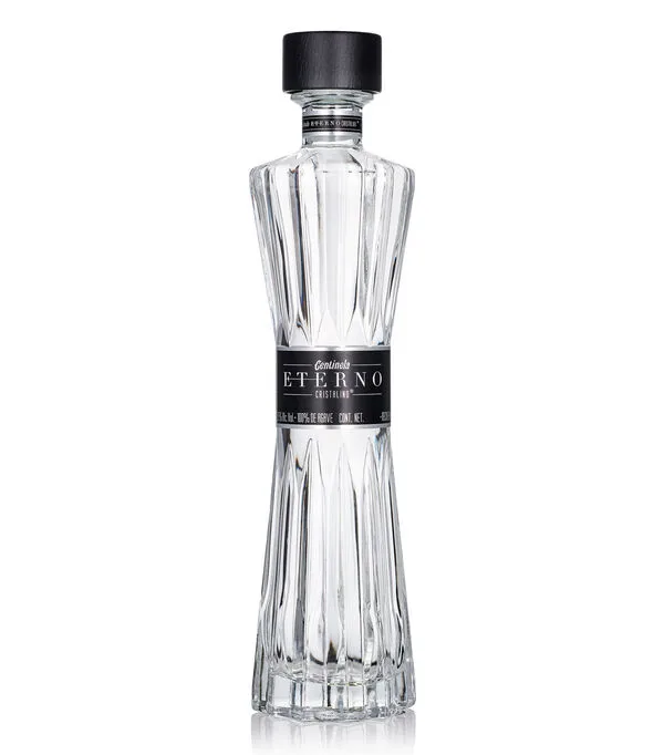 Botella de Tequila Centinela Eterno Extra Añejo Cristalino, 750 ml
