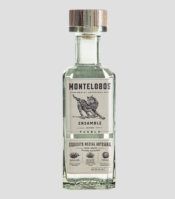 Botella de Mezcal Montelobos Ensamble, 750 ml
