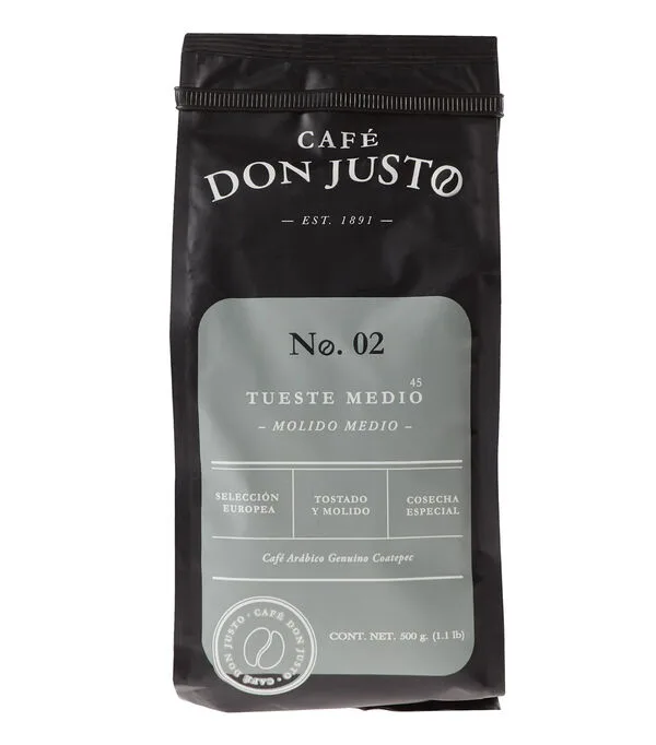 Botella de Cafe Tueste Medio 500 g