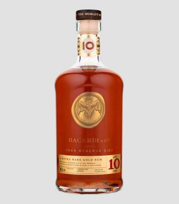 Botella de Ron Gran Reserva Diez Anos, 750 ml