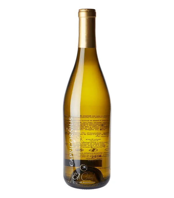 Botella de Vino Blanco Chardonnay, 750 ml