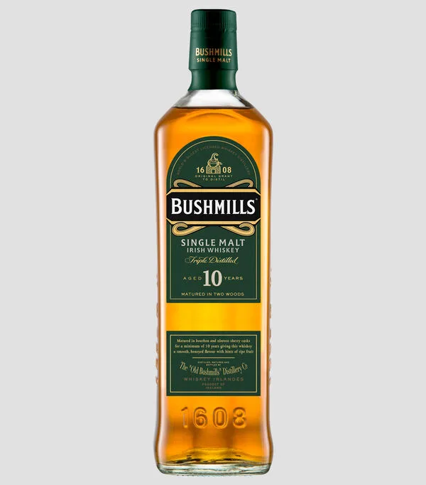 Botella de Whiskey Single Malt Aged 10 Years, 750 ml