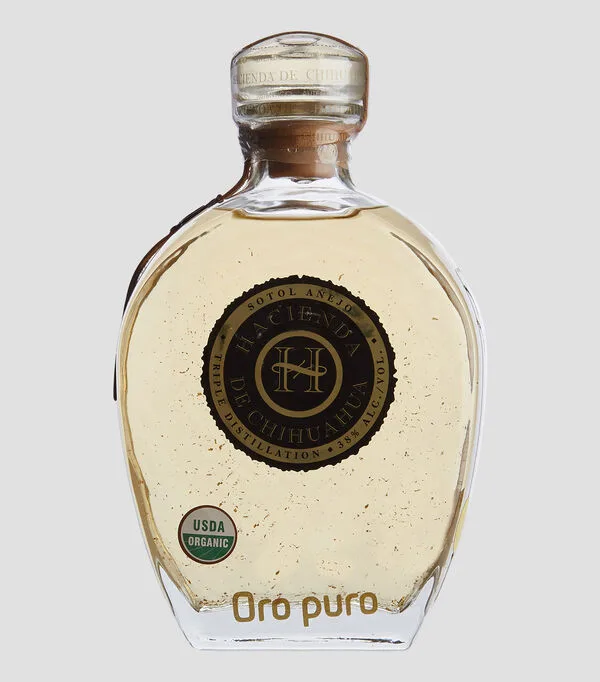 Botella de Sotol Oro Puro