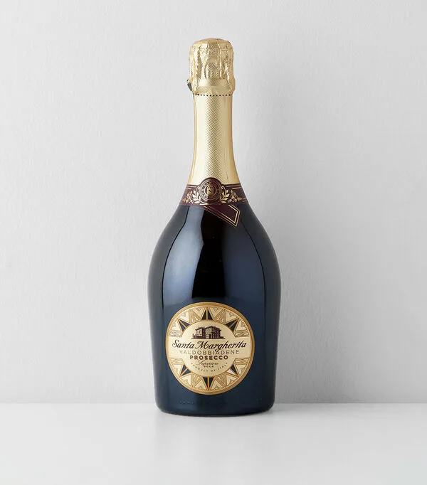 Botella de Vino espumoso Glera Santa Margherita Prosecco, Italia, 750 ml