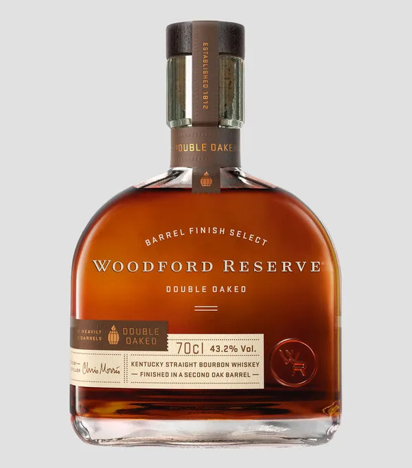 Botella de Whisky Woodford Reserve Double Oaked, 700 ml