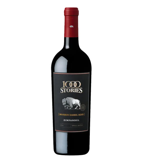 Botella de Vino Tinto Zinfandel, 750 ml