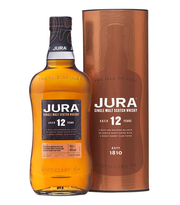 Botella de Whisky Jura 12 Anos, 700 ml