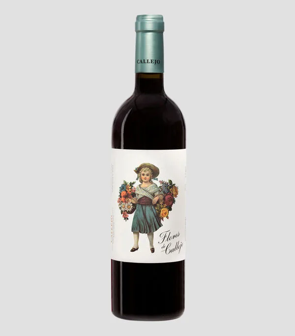 Botella de Vino Tinto Tempranillo, 750 ml