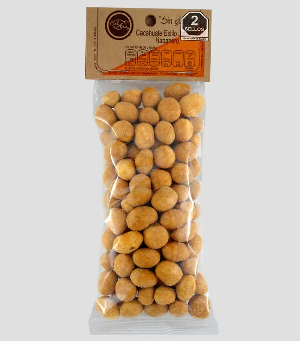 Botella de Cacahuate Japonés Estilo Habanero sin Gluten, 125 g