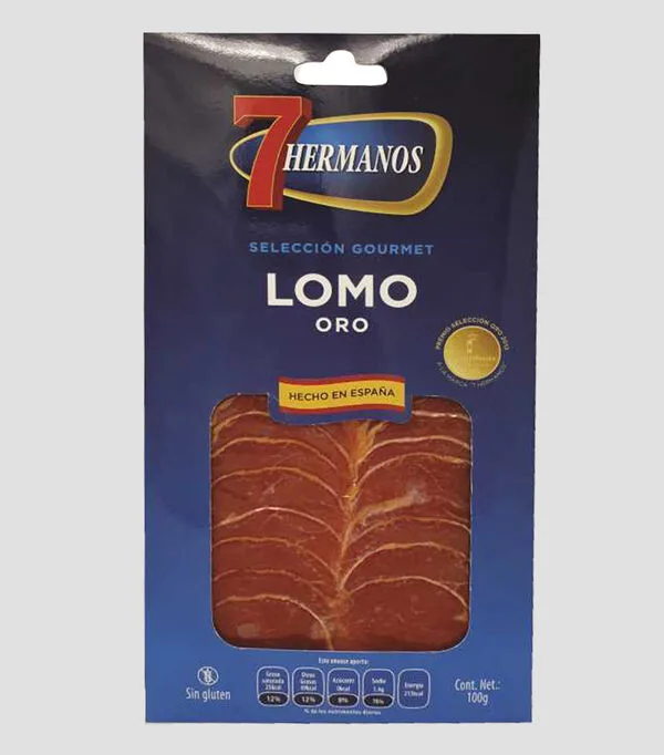 Botella de Lomo Serrano Oro, 100 g