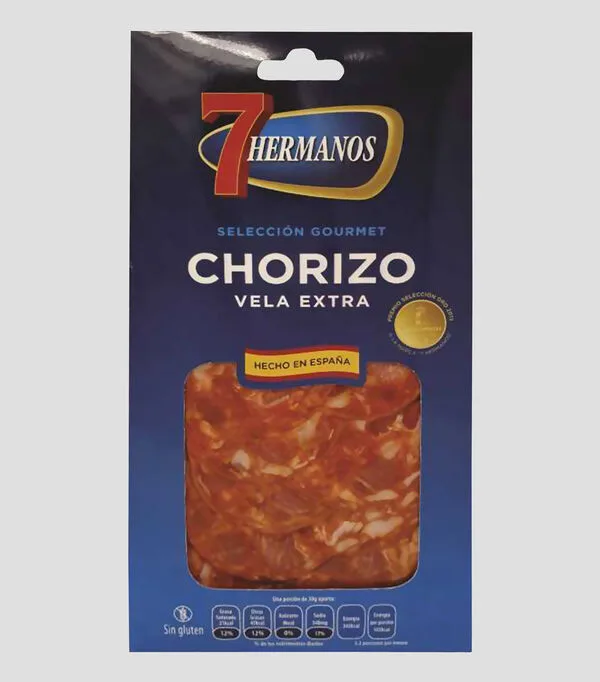 Botella de Chorizo Serrano Vela Extra, 100 g