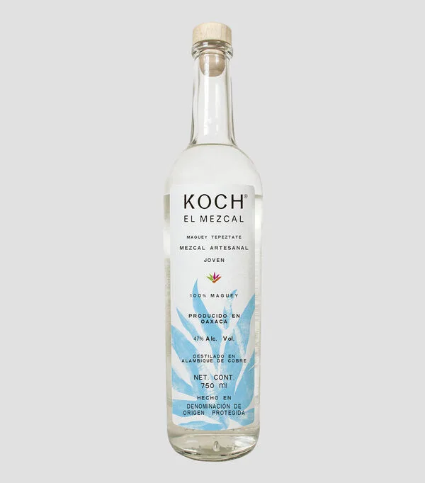 Botella de Mezcal Artesanal Tepeztate, 750 ml