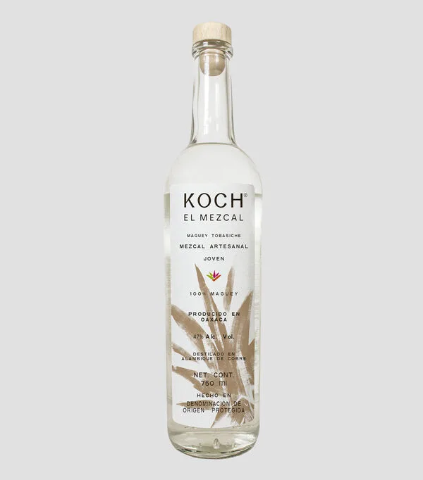 Botella de Mezcal Artesanal Tobasiche, 750 ml